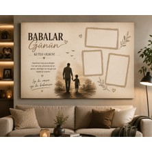 Othello Art Babalar Günü Kişiye Özel Fotoğraflı Kanvas Tablo – Anlamlı Hediye Dekoratif Duvar Tablosu
