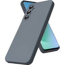 ENCO Mey Ithalat®  Samsung Galaxy A17 5g Nano Içi Kadife Silikon - Gri