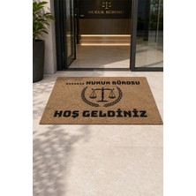 Valerine Life Avukat Hukuk Bürosu Coco Hoş Geldiniz Işyeri Koko Kapı Önü Paspası 50X90CM Kişiye Firmaya Özel
