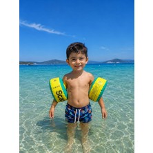 Toha Scapesea Sünger Dolgulu Çocuk Yüzme Kolluğu - 10- 40 kg Suda Kaldırma-Tamir Yaması Hediyeli