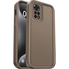 Gülsüm Aydın Newface Xiaomi Redmi 10 2022 Kılıf Viera Silikon - Kahverengi