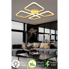 UltraMint Modern Ultra Beyaz LED Plafonyer, Şık Eskitme Kasa ile Mükemmel Aydınlatma