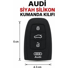 EP Garaj Otomotiv Audi Araçlara Özel  Siyah Silikon Kumanda Kılıfı