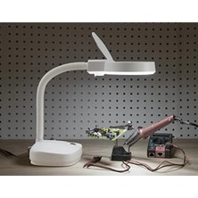 Nikula 3,5x Floresan Işıklı Masa Büyüteç Lambası 808A