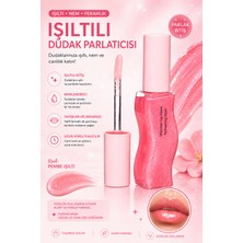 SETBEAUTY Pembe Işıltı Simli Renkli Dudak Parlatıcı Ruj – Shimmer Lip Gloss 01