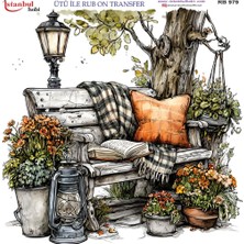 İstanbul Hobi Ütü ile Rub On Transfer Kağıdı 30X30CM RB-979