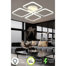 UltraMint Modern Ultra Beyaz LED Plafonyer, Şık ve Zarif Tavan Aydınlatması