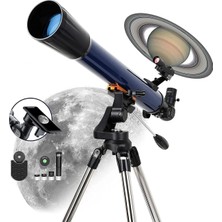 ESSLNB 70/700 Refraktör Teleskop Astronomi Profili 525X Büyütme Yıldızlı Teleskop