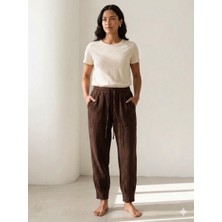 Meltem Collection Sıkma Paça Müslin Pantolon