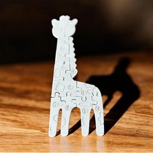 Major Hobi Zürafa Puzzle Taş Boyama Seti  Anne & Çocuk Etkinliği  El Becerisi Geliştirici