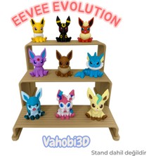 Vahobi 3D 9'lu Eevee Evrimleri Seti