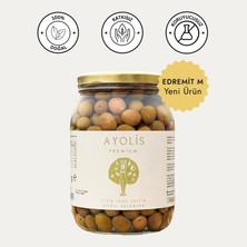 Ayolis Premium Gurme Çizik Yeşil Zeytin M 950 G