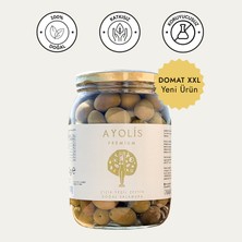 Ayolis Premium Gurme Domat Çizik Yeşil Zeytin Xxl 950 G