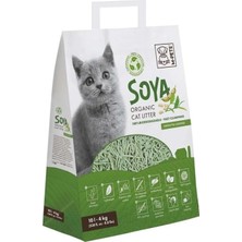M-Pets Soya Organik Yeşil Çay Kokulu 10 Lt Kedi Kumu