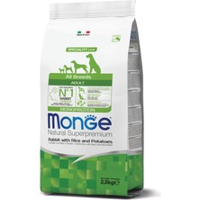 Monge Adult Tek Proteinli Tavşan Etli Yetişkin Köpek Maması 2,5 K