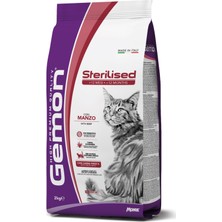 Gemon Sterilised Sığır Etli Kısırlaştırılmış Yetişkin Kedi Maması