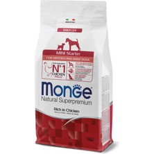 Monge Mini Starter Tavuklu Yavru Köpek Maması 1,5 kg