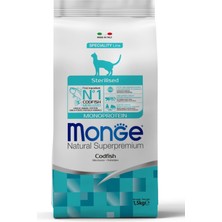 Monge Sterilised Tek Proteinli Morinalı Kısırlaştırılmış Yetişkin