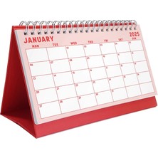 Bi'aldım Renkli Sayfalar 2027 Aylık Planlayıcı Masa Takvimi, 2027 Masa Takvimi, Gökkuşağı Renkli Notluk Takvim, Rainbow 2027 Monthly Planner Desk Calendar