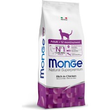 Monge Adult Tavuklu Yetişkin Kedi Maması 10 kg