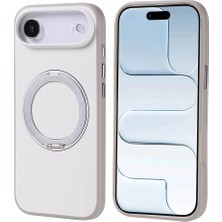 Apple iPhone 17 Air Kılıf M-Safe Şarj Özellikli Standlı Zore Proton Silikon Kapak