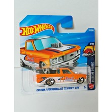 Hot Wheels Drag Racers Pıste De Course Serisi - Custom / Personnalıse '72 Chevy Luv Model Araba