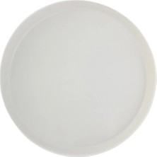 Porland Chopin Çukur Tabak 19CM Krem Tekli