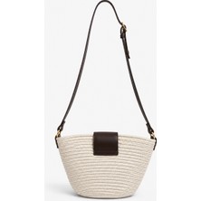 Ilu Bags Palm Hasır Omuz ve Çapraz Çanta