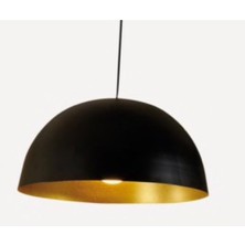 UltraMint Şık Metal Sarkıt Avize, Mat Beyaz, 38 Cm, Modern ve Elegant Tasarım