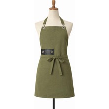 EFT Gabardin Pamuklu Yeşil Ayarlanabilir Derili Önlük
