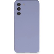 Aylina Mey Ithalat®  Samsung Galaxy S21 Kılıf Nano Içi Kadife Silikon - Lila