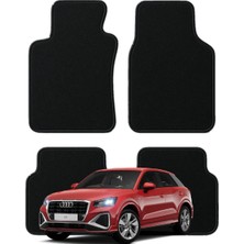 K2Carpet Audi Q2 (2016 Sonrası) Özel Kesim Tam Uyumlu Lüx Oto Halı Paspas , Audi Q2 Paspas , Audi Halı Paspas