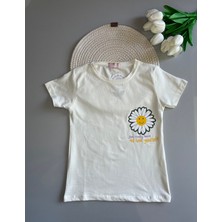 PAPATYAM KİDS Papatya Baskılı T-Shirt