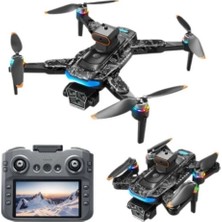 Bosile T2 Pro Drone 4K Üç Kameralı Gps Wifi Fpv 360° Engel Algılama Büyük Ekran Kumandalı Katlanabilir Drone