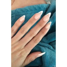 12'li Şeffaf Renk French Takma Tırnak Set