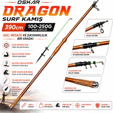 İndirimlab Oskar Dragon 390CM Surf Kamış 100-250G