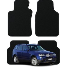 K2Carpet Bmw X3 Serisi 1. Nesil E83 Kasa (2003-2010) Özel Kesim Tam Uyumlu Lüx Oto Halı Paspas , Bmw X3 Paspas