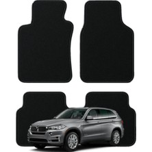 K2Carpet Bmw X5 Serisi 3. Nesil F15 Kasa (2013-2018) Özel Kesim Tam Uyumlu Lüx Oto Halı Paspas , Bmw X5 Paspas