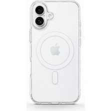 Yağızgil iPhone 16 MagSafe Kılıf | Şeffaf Sararmaz Darbe Emici Kamera Korumalı TPU Case