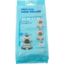 Pileli Store Mini Cep Islak Mendil 64 Adet