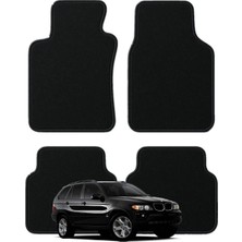 K2Carpet Bmw X5 Serisi 1. Nesil E53 Kasa (1999-2006) Özel Kesim Tam Uyumlu Lüx Oto Halı Paspas , Bmw X5 Paspas