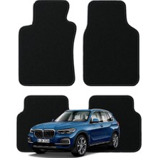 K2Carpet Bmw X5 Serisi 4. Nesil G05 Kasa (2018 Sonrası) Özel Kesim Tam Uyumlu Lüx Oto Halı Paspas , Bmw X5 Paspas