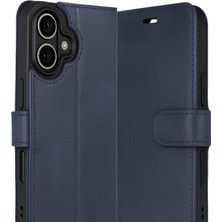 Zenvia Apple Iphone 17 Trend S Plus Kapaklı Kılıf - Lacivert