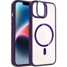 Zenvia Joko Apple Iphone 11 Remim Lensli Magsafe Standlı Kapak - Derin Mor