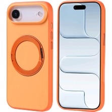 Apple iPhone 17 Air Kılıf M-Safe Şarj Özellikli Standlı Zore Proton Silikon Kapak