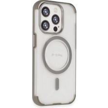 Zenvia Joko Apple Iphone 15 Pro Max Hilton Magsafe Kapak - Titan Gri