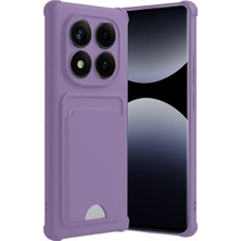 Zenvia Xiaomi Redmi Note 14 Pro Plus Kelvin Kartvizitli Silikon - Lila