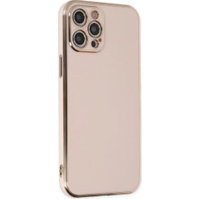 Zenvia Apple Iphone 12 Pro Kılıf Volet Silikon - Pembe