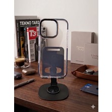 Tekno Tarz 58 Şeffaf Köşesi Siyah Kılıf Iphone Uyumlu 11 12 13 14 15 16 Kılıflar