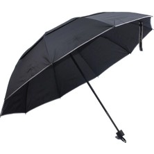 Bosile Siyah Çift Katlı Protokol Unisex Şemsiye M21MAR207CKR001